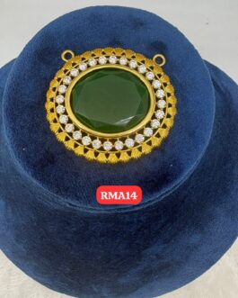 Premium quality One gram gold Big size stone pendent