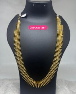 Premium quality One gram gold 28 inch long mallige necklace