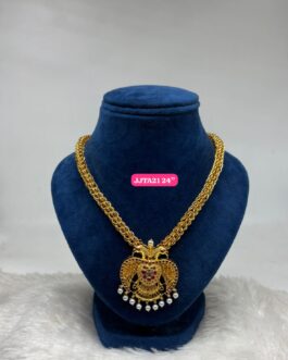 Premium quality One gram gold 20 inch chain with garuda pendent