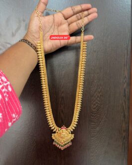 Premium quality One gram gold laxmi necklace