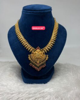Premium quality One gram gold laxmi necklace