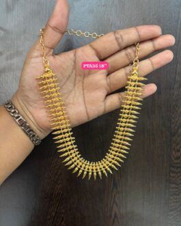 Premium quality one gram gold mallige necklace
