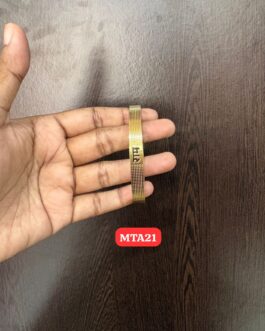 Premium quality One gram gold Gents openable Kada