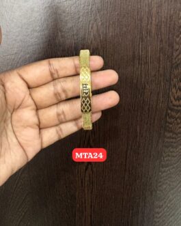 Premium quality One gram gold Gents openable Kada