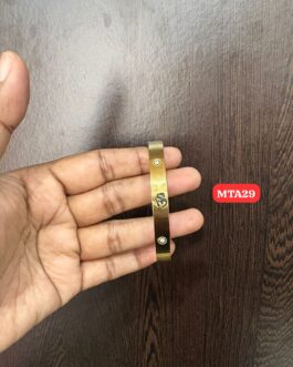 Premium quality One gram gold Gents openable Kada