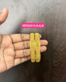 Premium quality One gram gold bangles