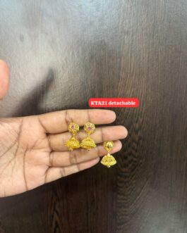 Premium quality One gram gold small size Jumka