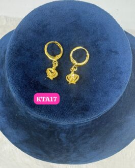 Premium quality One gram gold hanging ear rings