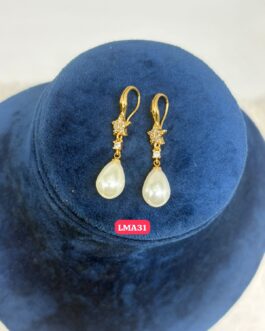 Premium quality One gram gold hanging ear rings
