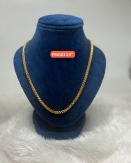 Premium quality One gram gold 24 inch chain