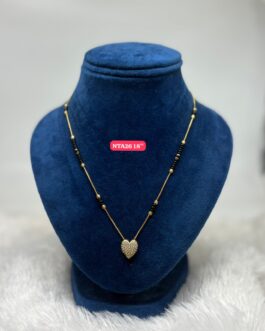 Premium quality one gram gold 18 inch western style karimani