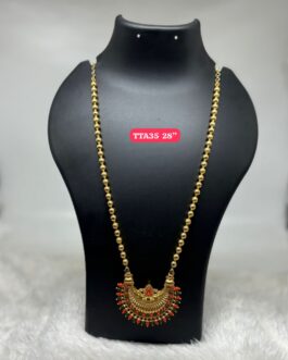 Premium quality One gram gold ball chain with Big pendent