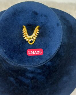 Premium quality one gram gold Vanki rings