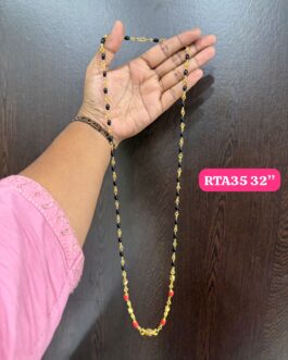 Premium quality one gram gold 32 inch musti design GSB Kas thali