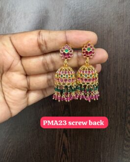 Premium quality One gram gold medium size Jumka