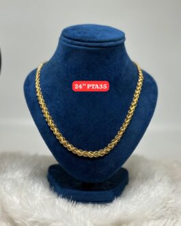 Premium quality One gram gold Gents and ladies Chain