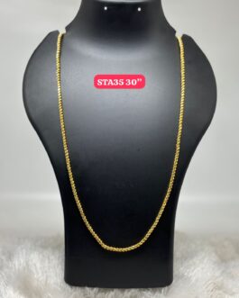 Premium quality One gram gold Rope chain