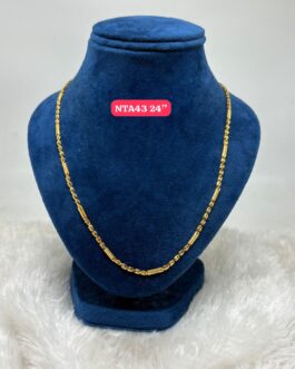 Premium quality One gram gold Gents and ladies Chain