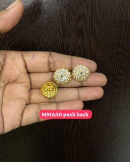 Premium quality one gram gold ear rings