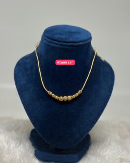 Premium quality One gram gold short necklaces