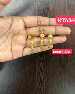 Premium quality One gram gold Small ear rings