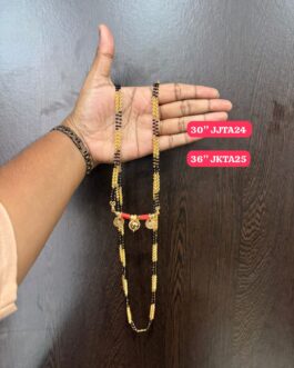 Premium quality One gram gold Mudi karimani with thali