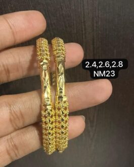 Premium quality one gram gold bangles