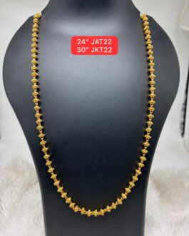 Premium quality one gram gold most waited Tulasi mala