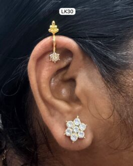 Premium quality One gram gold Pressing Bugadi Ear rings