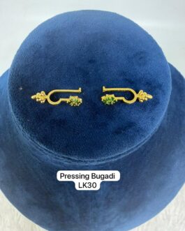 Premium quality One gram gold Pressing Bugadi Ear rings