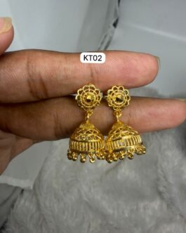 Premium quality One gram gold small  jumka