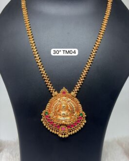 Premium quality geru polish long necklace