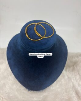 Premium quality One gram gold Baby bangles(upto 4 years)