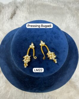 Premium quality One gram gold pressing Pearl Bugadi