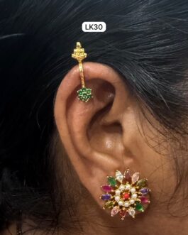 Premium quality One gram gold Pressing Bugadi Ear rings