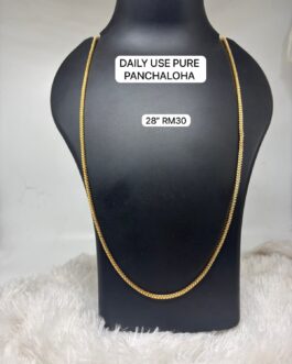 Premium quality 28 inch Pure panchaloha chain Daily use