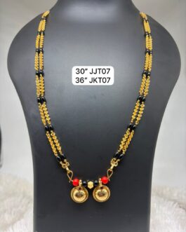 Premium quality one gram gold Mudi Karimani with Thali