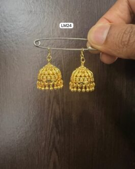 Premium quality one gram gold Medium size Jumka