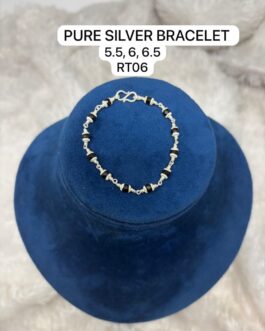Premium quality Pure silver bracelet Size 5.5,6 and 6.5 inch