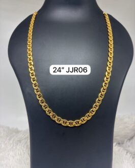 Premium quality One gram gold 24 inch heavy design Chain
