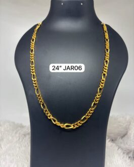 Premium quality One gram gold 24 inch heavy design Chain