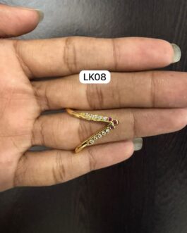 Premium quality One gram gold Vanki finger rings