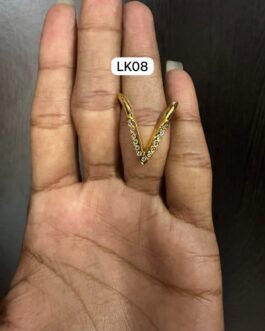 Premium quality One gram gold Vanki finger rings