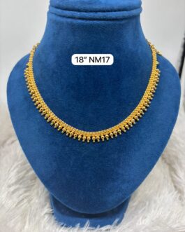 Premium quality One gram gold short necklace